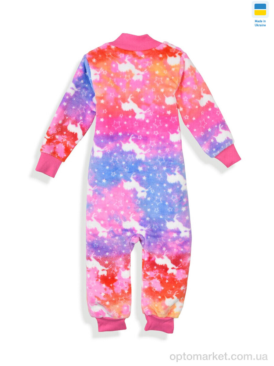 Купить Комбінезон дитячі 20926 кігурумі рожевий Kir15 мікс, фото 2