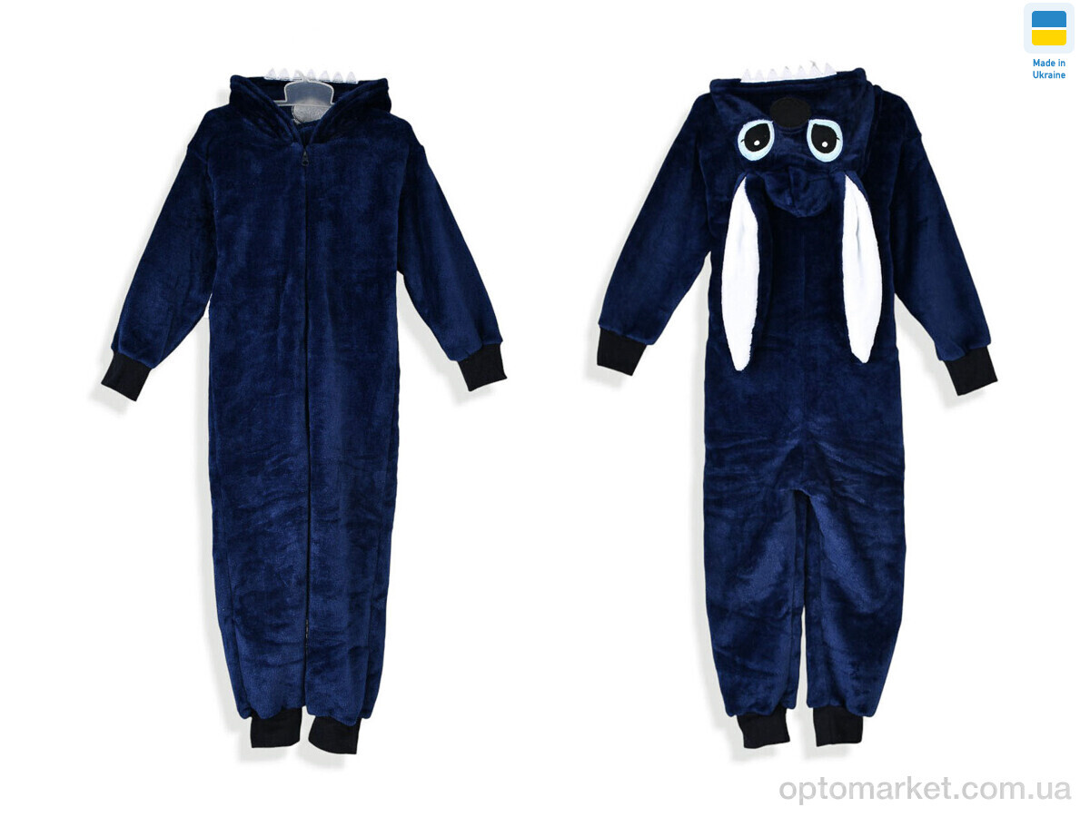 Купить Комбінезон дитячі 209263 кігурумі синій Kir15 синій, фото 3