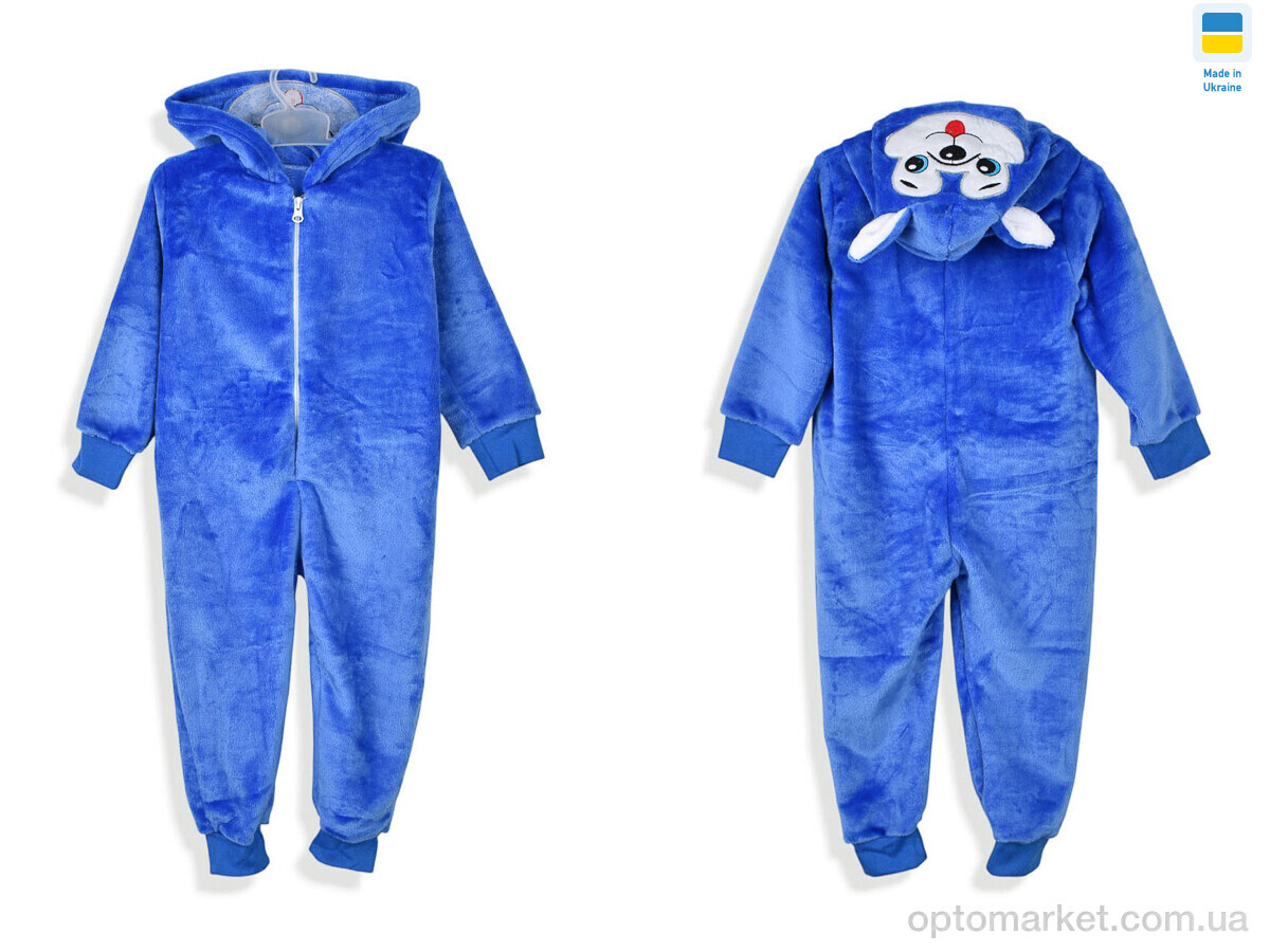 Купить Комбінезон дитячі 209265 кігурумі блакитний Kir15 блакитний, фото 3