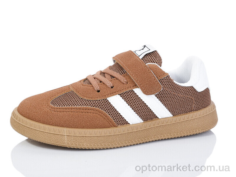 Купить Кросівки дитячі 2093-7 ASHIGULI коричневий, фото 1