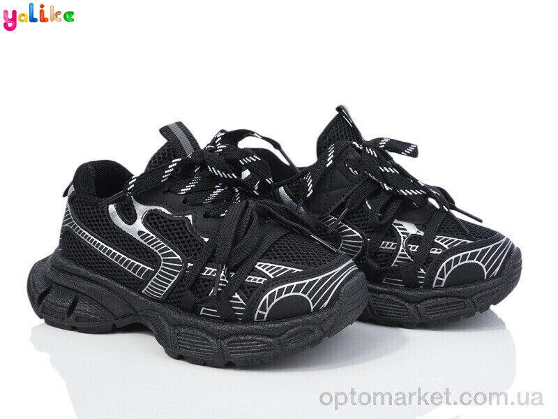 Купить Кросівки дитячі 2094-2 Yalike чорний, фото 1