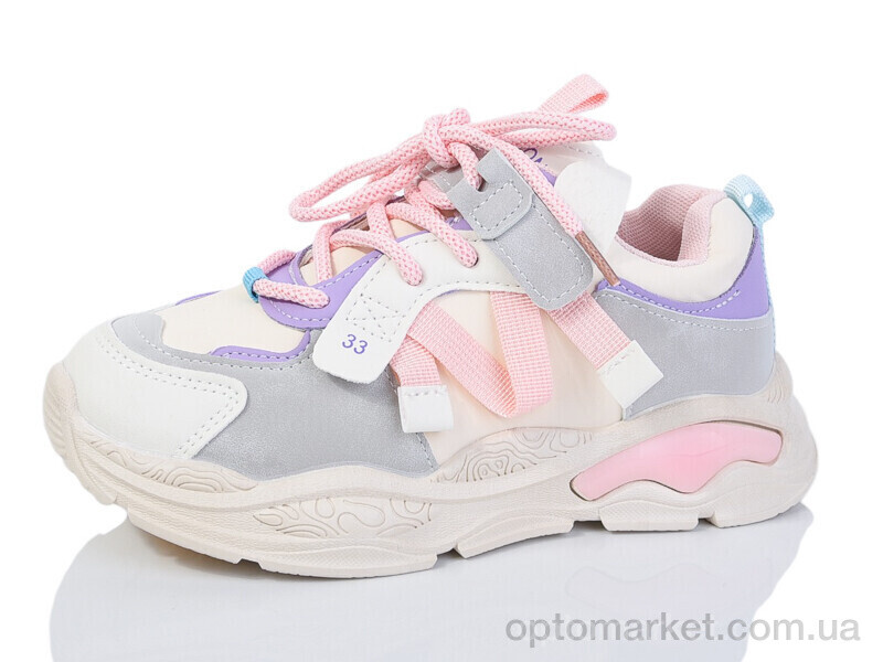 Купить Кросівки дитячі 2096-10 ASHIGULI бежевий, фото 1