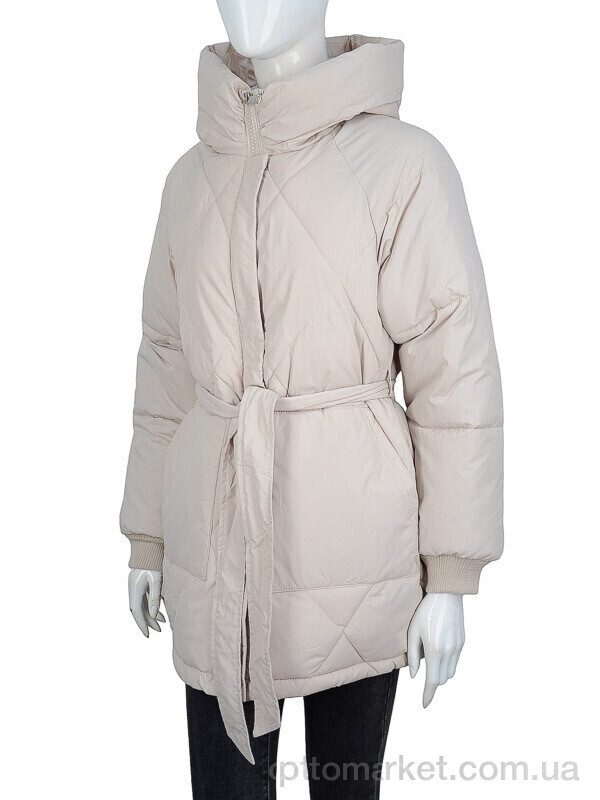 Купить Куртка жіночі 2099 beige AS.YLM бежевий, фото 1