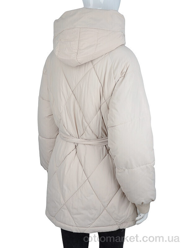 Купить Куртка жіночі 2099 beige AS.YLM бежевий, фото 2