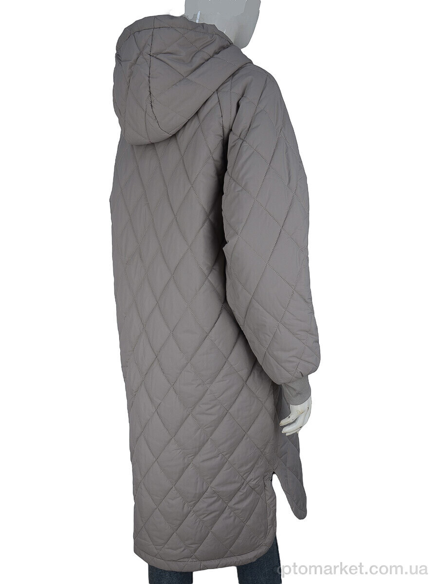 Купить Пальто жіночі 21-05 grey-4 Aixiaohua сірий, фото 2