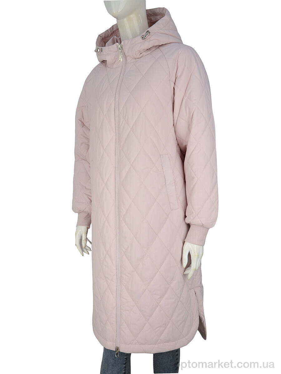 Купить Пальто жіночі 21-05 pink-4 Aixiaohua рожевий, фото 1