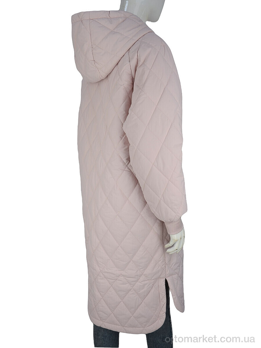 Купить Пальто жіночі 21-05 pink-4 Aixiaohua рожевий, фото 2