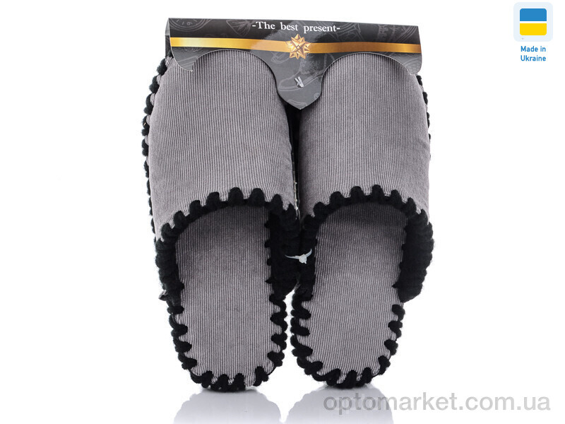 Купить Капці жіночі 21-106 Vends сірий, фото 1