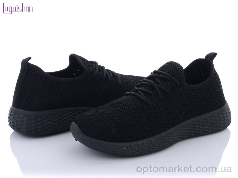Купить Кросівки жіночі 21-111 Fuguishan чорний, фото 1