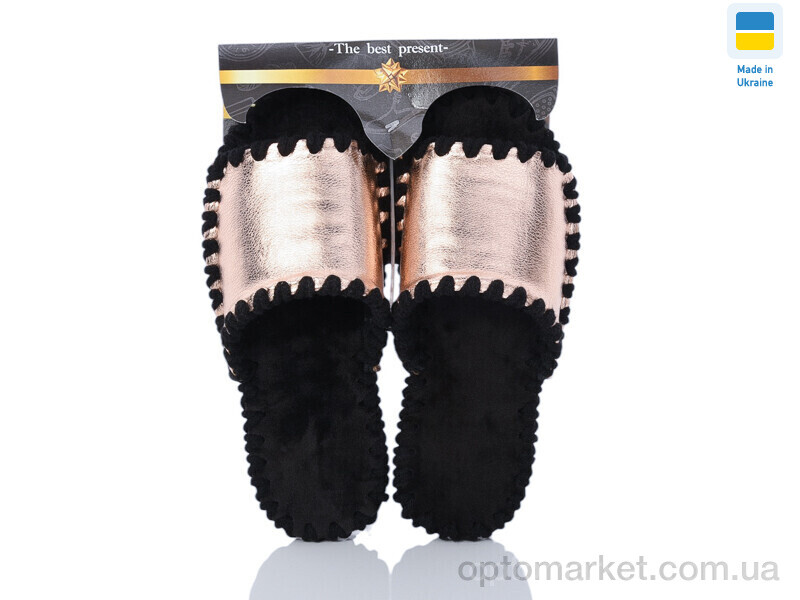 Купить Капці жіночі 21-173 бронза Vends бронзовий, фото 1