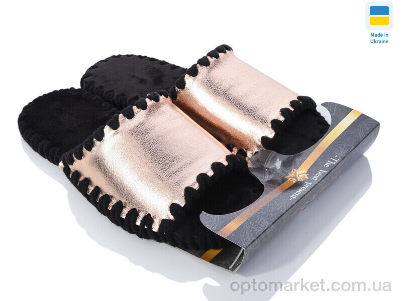 Купить Капці жіночі 21-173 бронза Vends бронзовий, фото 3