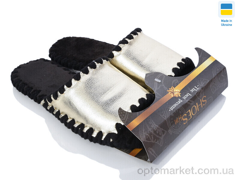 Купить Капці жіночі 21-175 золото Vends золотий, фото 3