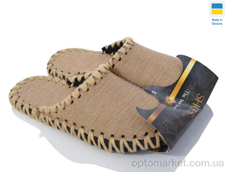 Купить Капці чоловічі 21-310 беж Vends бежевий, фото 3