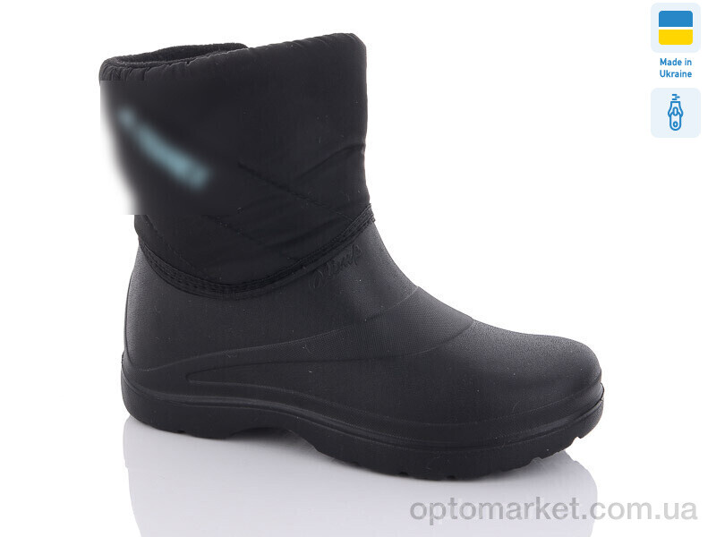 Купить Чоботи з піни жіночі 21-4 Olimp чорний, фото 1