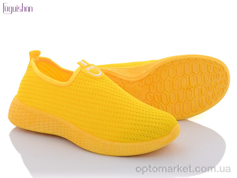 Купить Кросівки жіночі 21-43 Fuguishan жовтий, фото 1