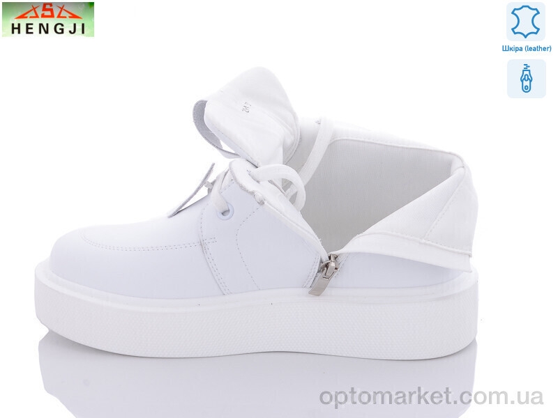 Купить Черевики жіночі 21-4 Hengji білий, фото 3