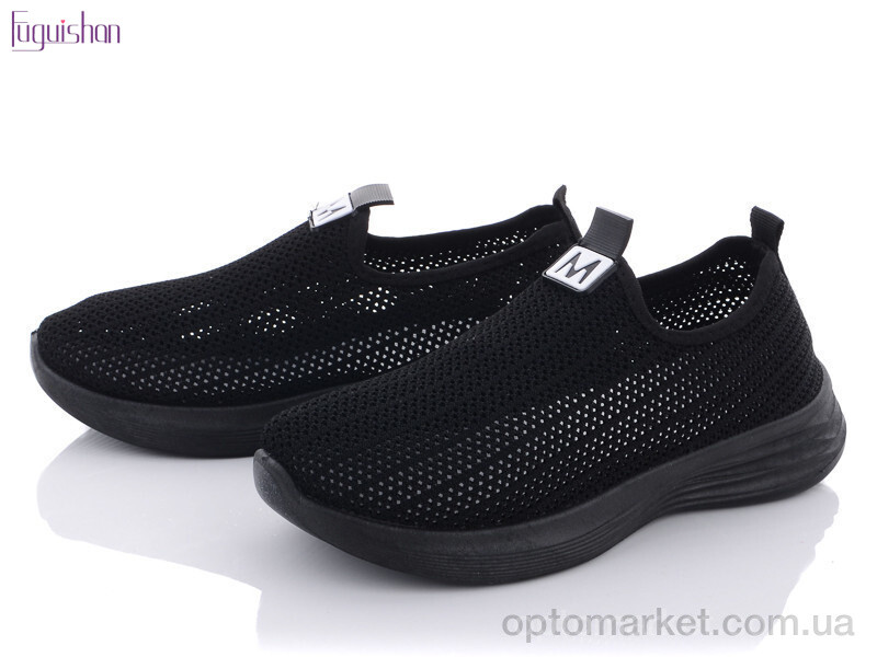 Купить Кросівки жіночі 21-67 Fuguishan чорний, фото 1