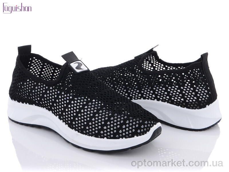 Купить Кросівки жіночі 21-76 Fuguishan чорний, фото 1