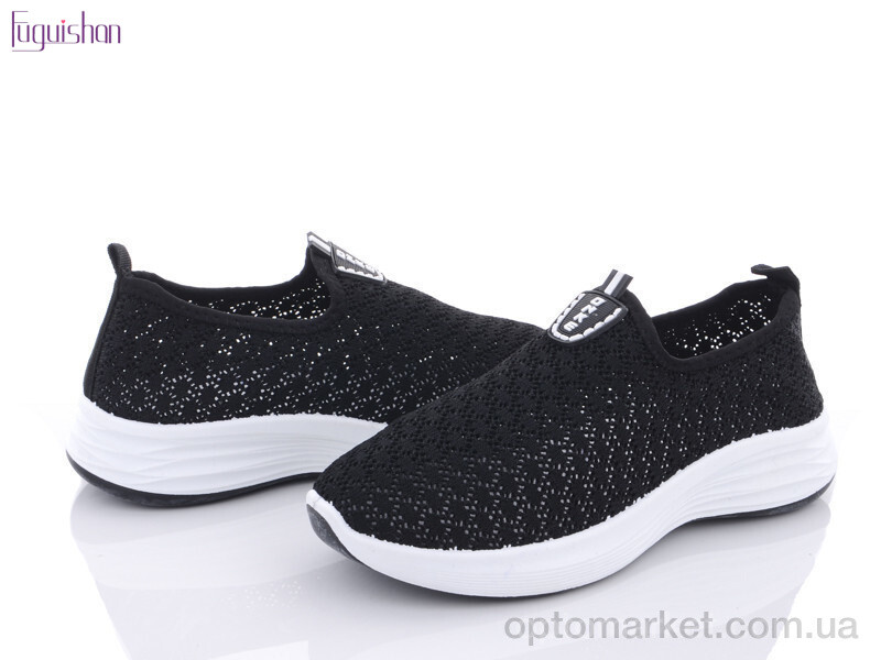 Купить Кросівки жіночі 21-84 Fuguishan чорний, фото 1