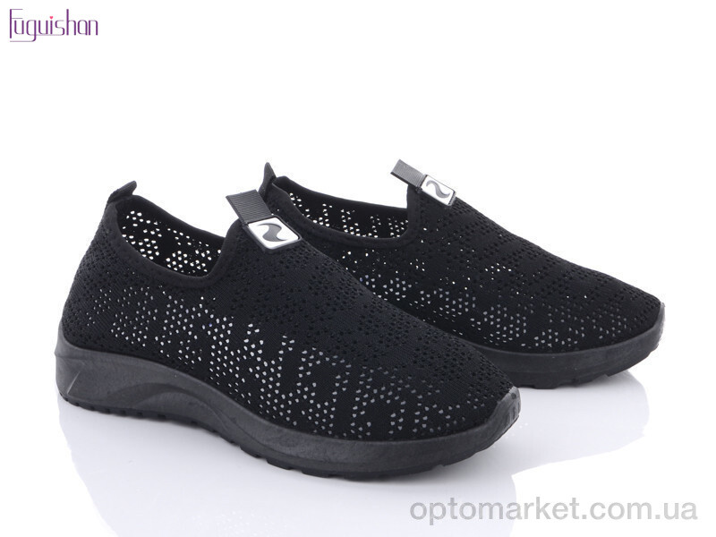 Купить Кросівки жіночі 21-90 Fuguishan чорний, фото 1