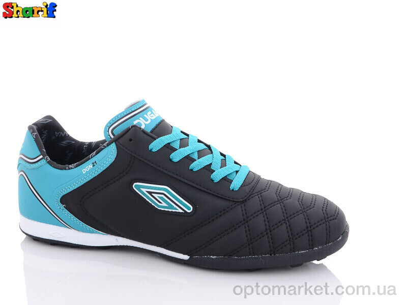 Купить Футбольне взуття чоловічі 2101-2 Dugana чорний, фото 1
