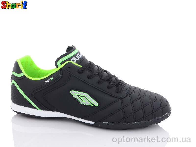 Купить Футбольне взуття чоловічі 2101-3 Dugana чорний, фото 1