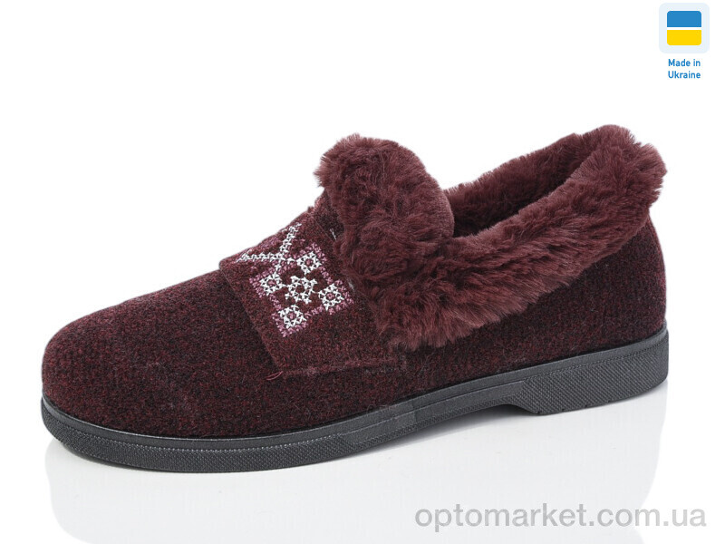 Купить Туфлі жіночі 2101 бордо Крок бордовий, фото 1