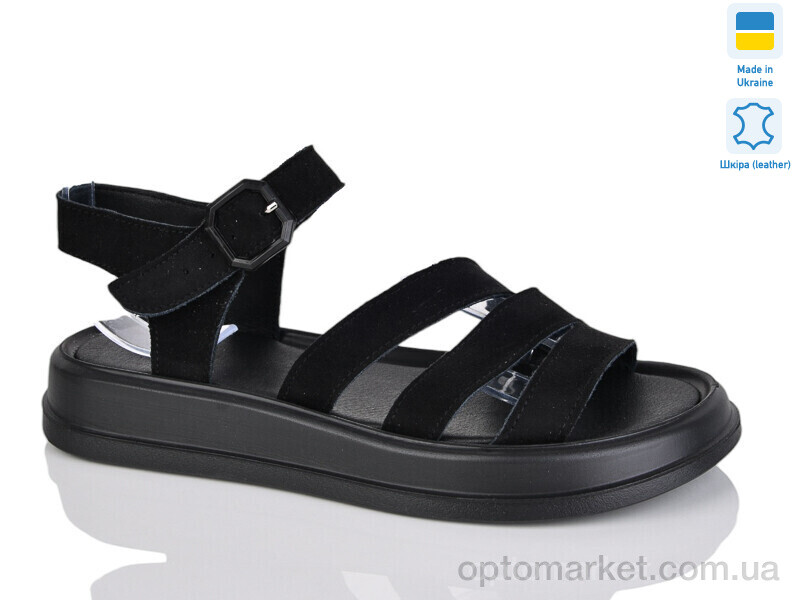Купить Босоніжки жіночі 2102 ч.з. Sali чорний, фото 1