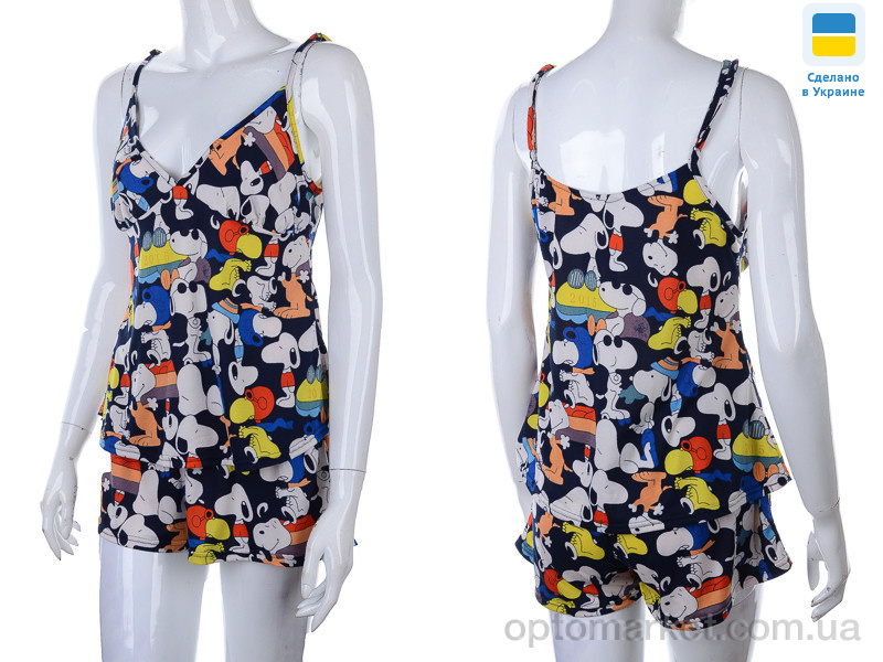 Купить Пижама жіночі 2102 navy Nadia & Natali синій, фото 3