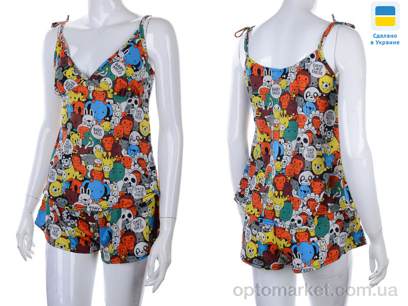 Купить Пижама жіночі 2102 orange Nadia & Natali помаранчевий, фото 3