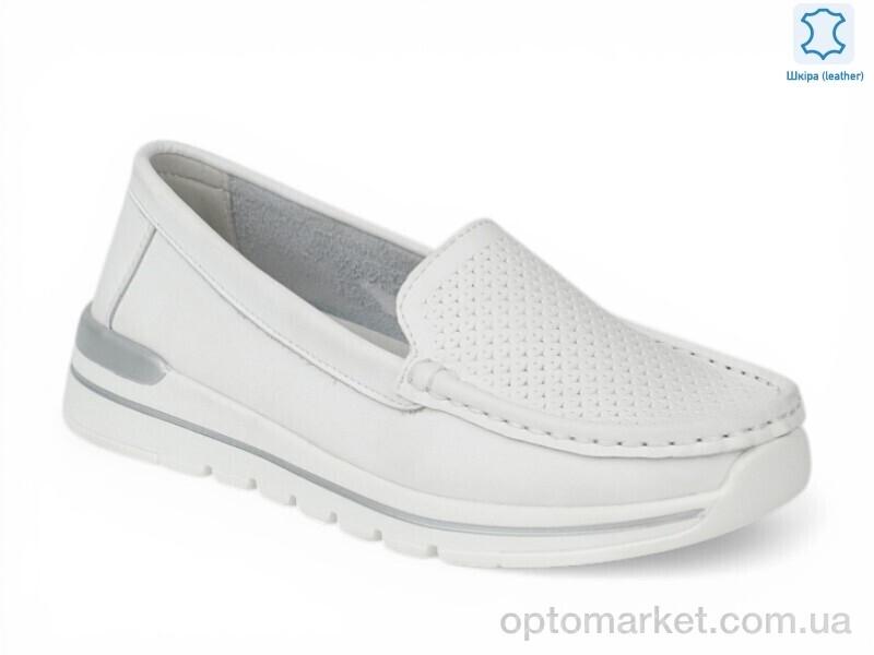Купить Мокасини жіночі 210365 ALLSY білий, фото 1