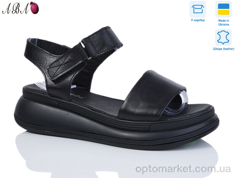 Купить Босоніжки жіночі 2104-12 Tamei чорний, фото 1