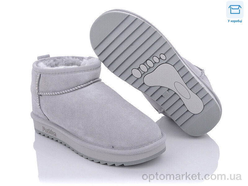 Купить Уги жіночі 2105-2 Noubady сірий, фото 2