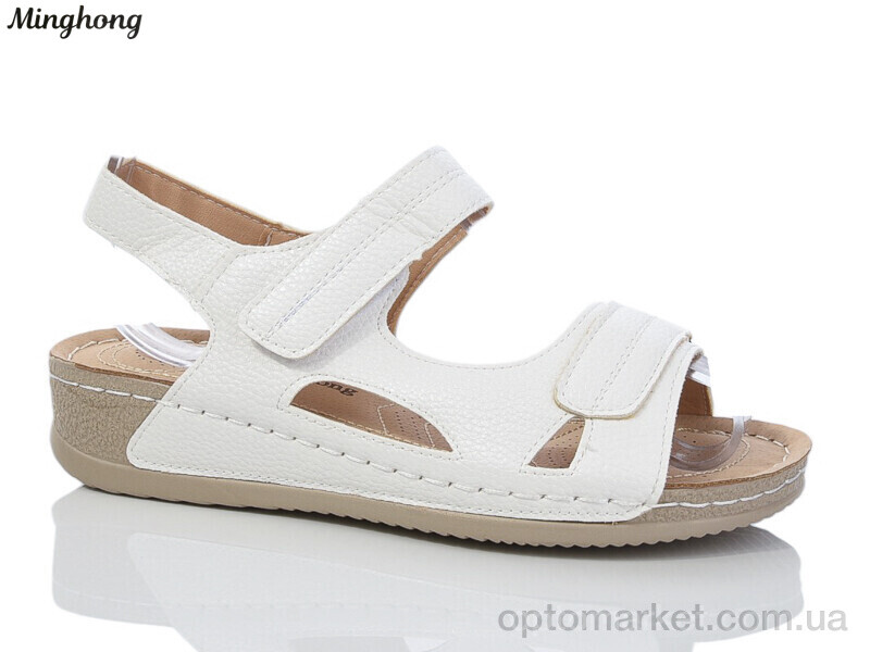 Купить Босоніжки жіночі 211-2 Minghong білий, фото 1