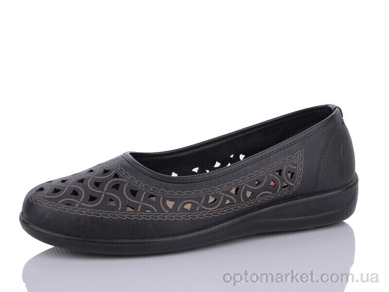 Купить Туфлі жіночі 211 black YUEMINGZHU чорний, фото 1