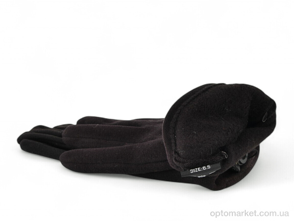 Купить Рукавички жіночі 211 пальто black Paidi чорний, фото 2