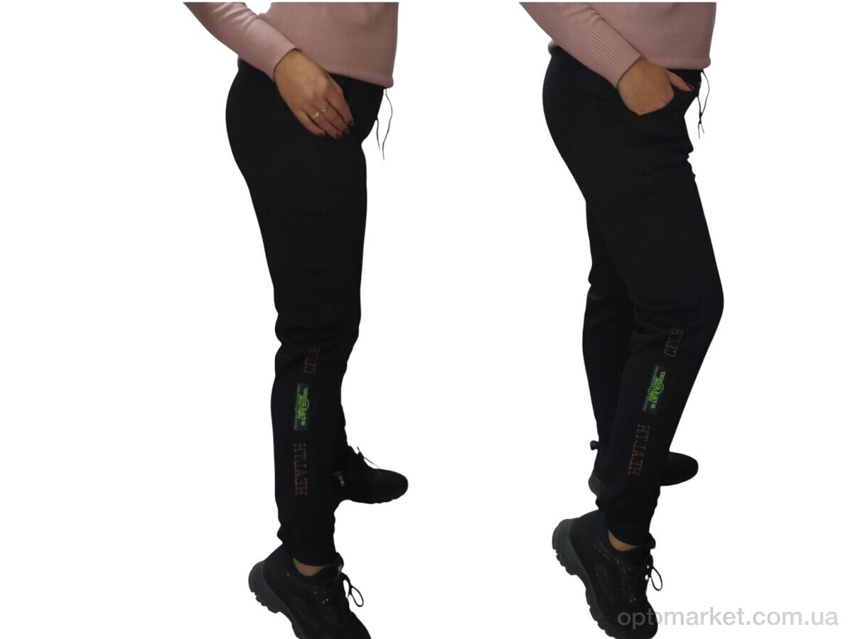 Купить Спортивні штаны жіночі 2110 чорний Sport style чорний, фото 1