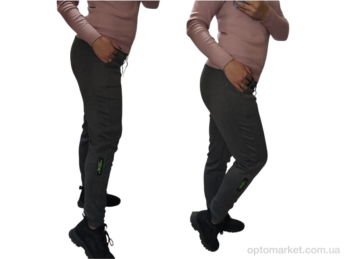 Купить Спортивні штаны жіночі 2110 т.сірий Sport style сірий, фото 1