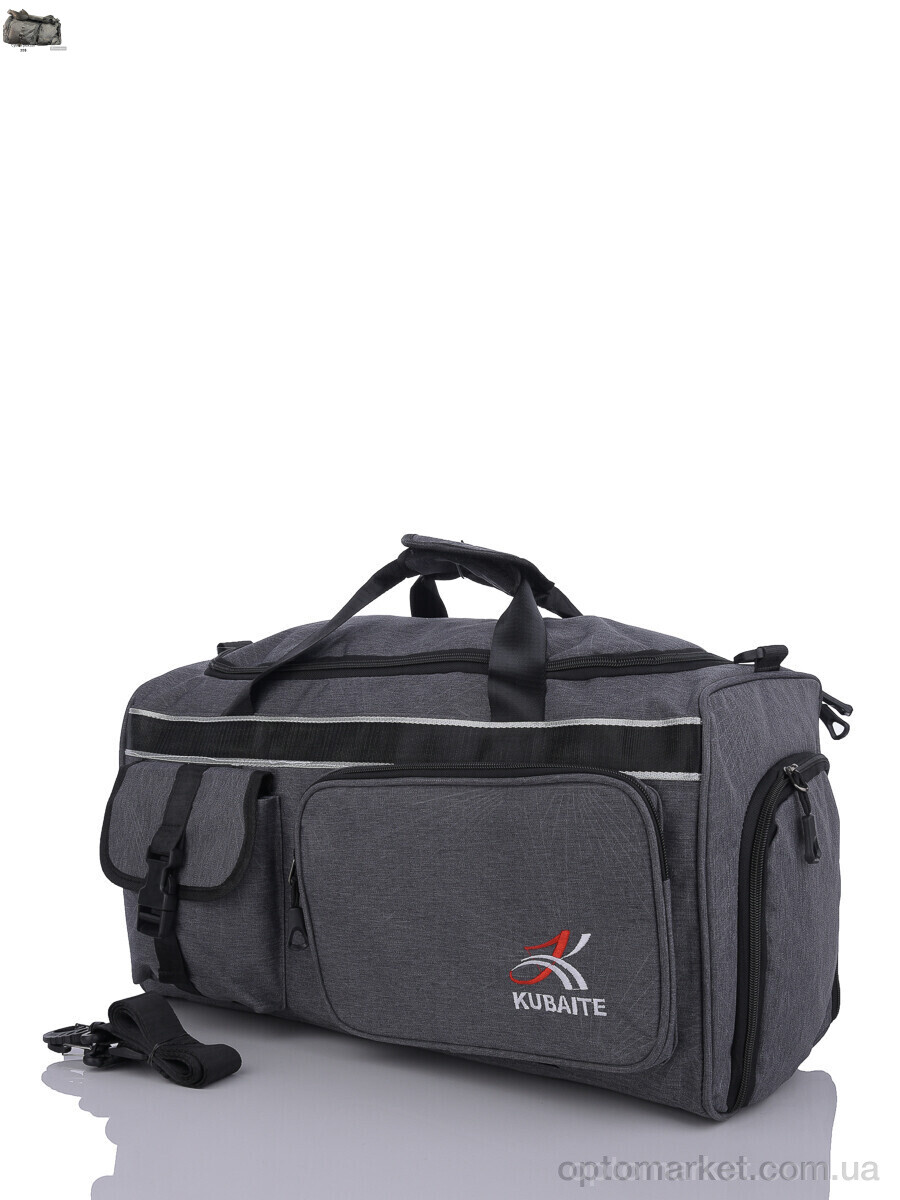 Купить Сумка унісекс 211221 grey Jomolanma сірий, фото 1