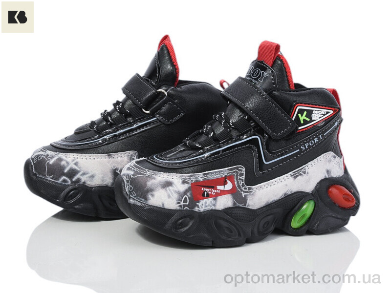 Купить Кросівки дитячі 2115-A215S red Мифер чорний, фото 1