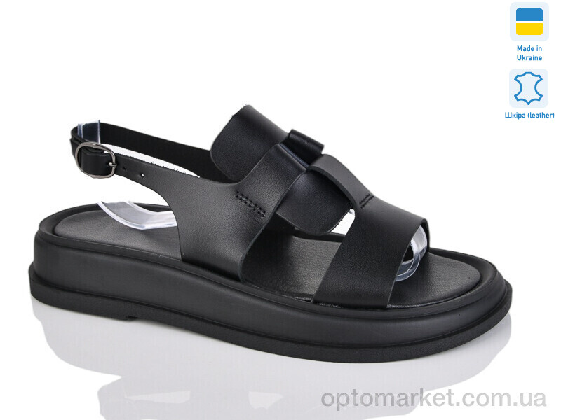 Купить Босоніжки жіночі 21160 чорний к. Sali чорний, фото 1