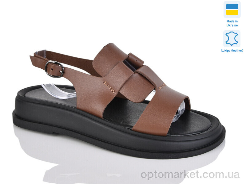 Купить Босоніжки жіночі 21160 коричневий к. Sali коричневий, фото 1