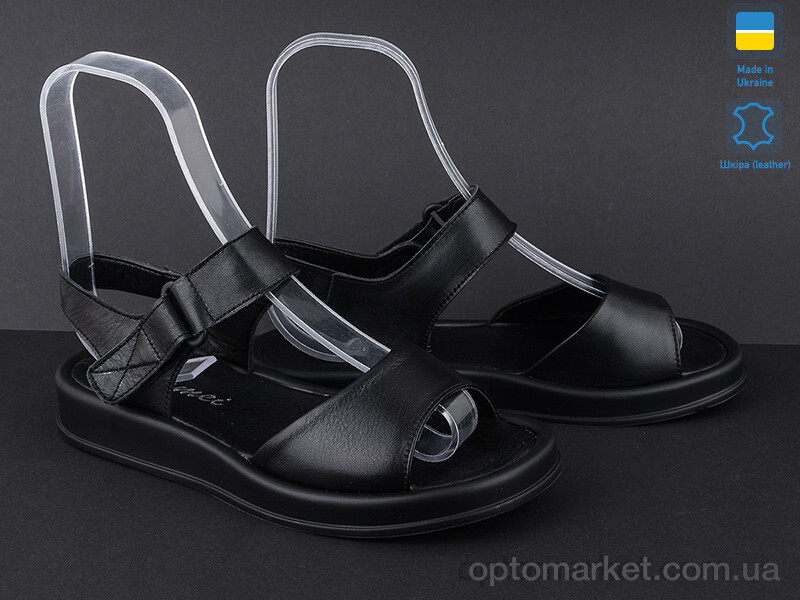 Купить Босоніжки жіночі 2119-12 Tamei чорний, фото 2