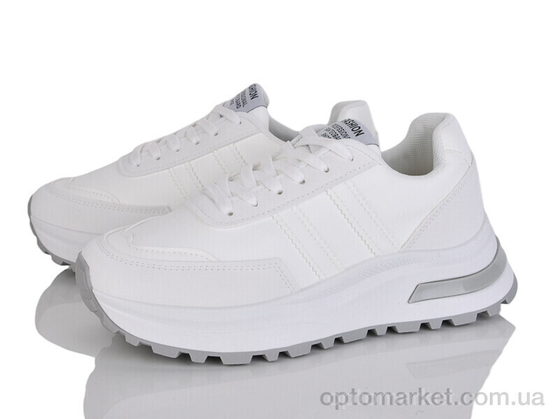 Купить Кросівки жіночі 212-62 Бабочка-Mengfuna-AESD білий, фото 1