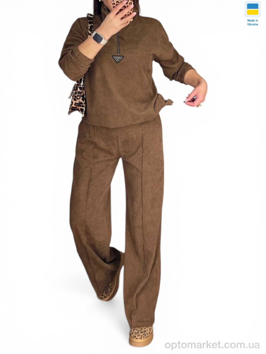 Купить Костюм жіночі 212 мокко Alisa Brand коричневий, фото 1