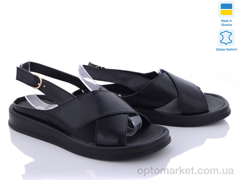 Купить Босоніжки жіночі 2120-12 Tamei чорний, фото 1