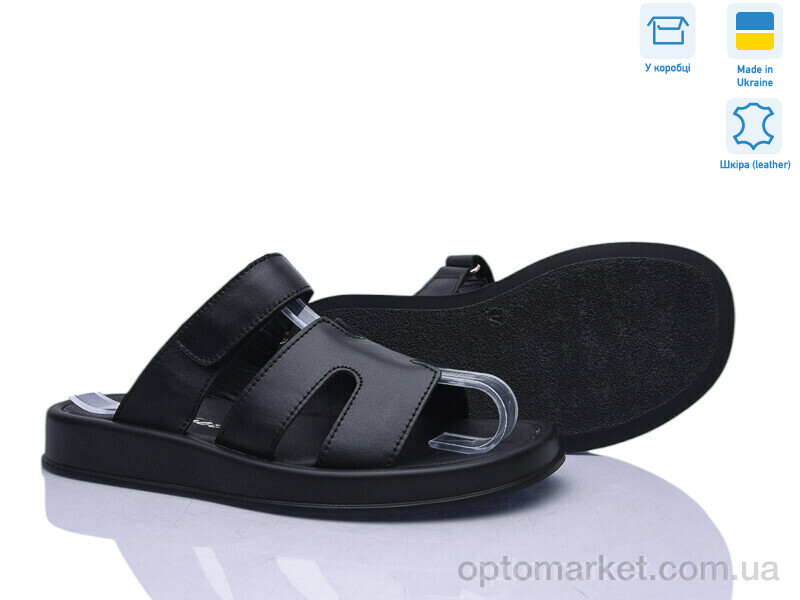 Купить Шльопанці жіночі 2120-12 Tamei чорний, фото 1