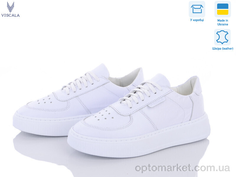 Купить Кросівки жіночі 21205-133 б-б Viscala білий, фото 1