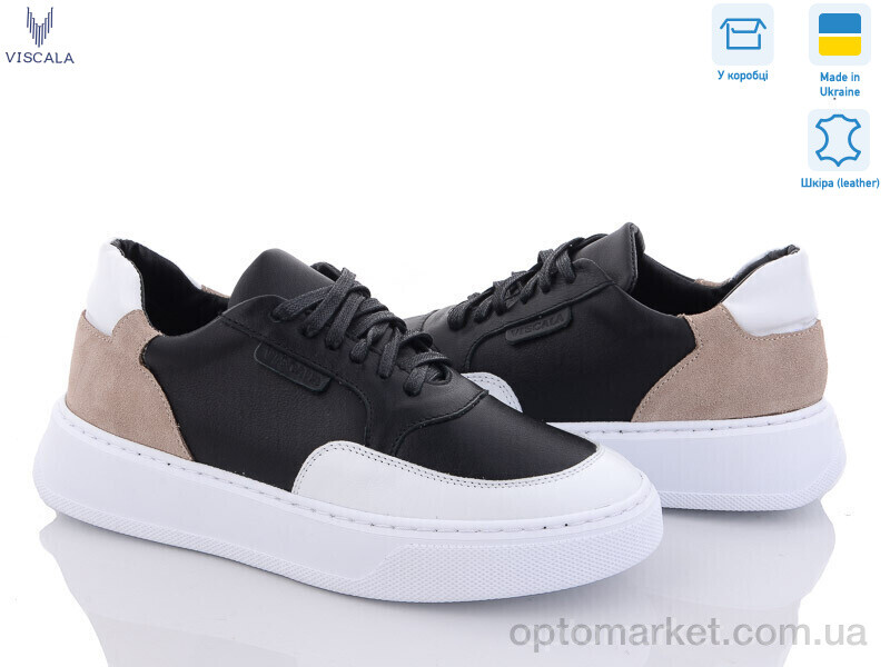 Купить Кросівки жіночі 21208 3N Viscala чорний, фото 1