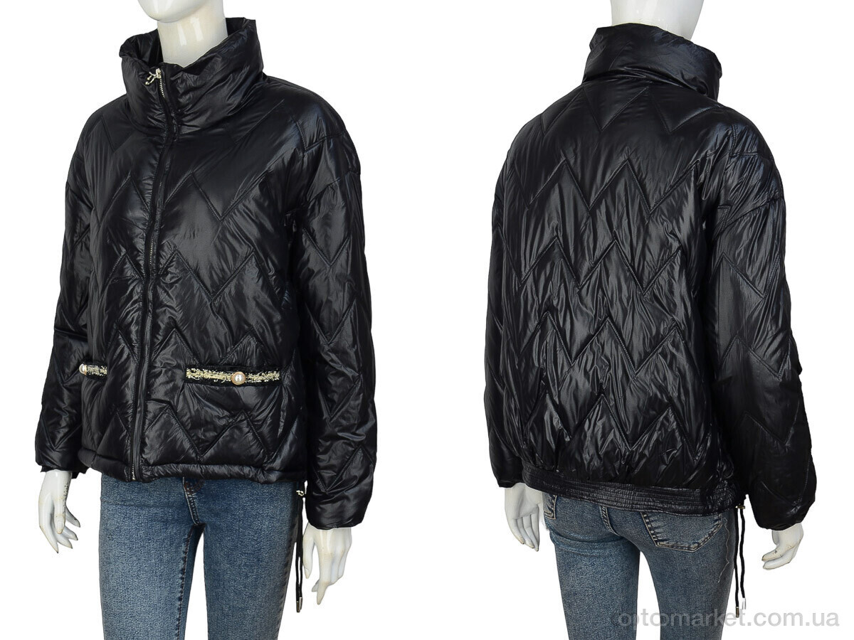 Купить Куртка жіночі 2127 black (06982) Botf чорний, фото 3